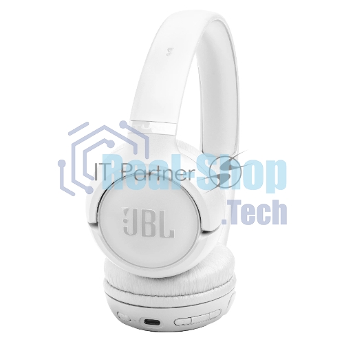 Беспроводные наушники JBL Tune 530BT белый, накладные, Bluetooth, складная конструкция