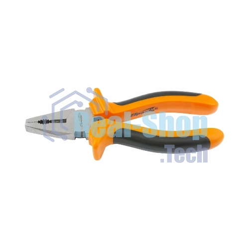Плоскогубцы Sparta Comfort 160 мм, комбинированные шлифованные, двухкомпонентные рукоятки
