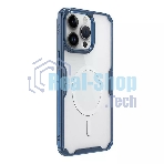 Чехол Nature TPU Pro Magnetic Case, синий, (AP IP15 Pro Max)