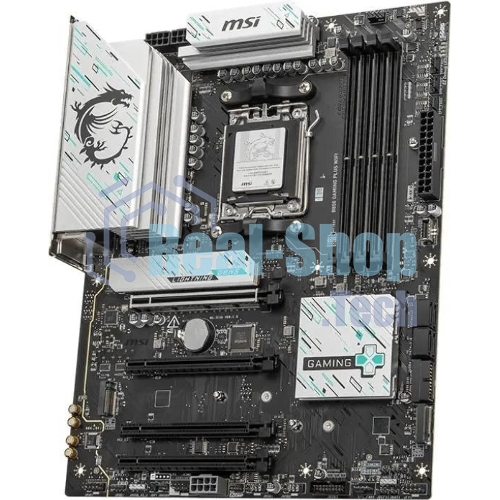 Материнская плата MSI B850 GAMING PLUS WIFI SocketAM5 AMD B850 4xDDR5 ATX AC`97 8ch(7.1) 5Gigabit RAID+DP