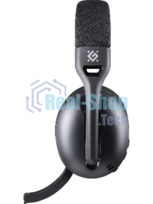Гарнитура Defender Triple чёрный, беспроводная + проводная, Bluetooth, USB / USB-C, до 48 ч