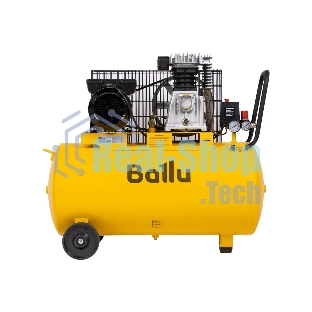 Компрессор воздушный ременной масляный Ballu BCB-100-440 желтый