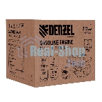 Двигатель бензиновый Denzel RX-17S, 7 л.с., 212 см3, горизонтальный вал шлиц 25 мм