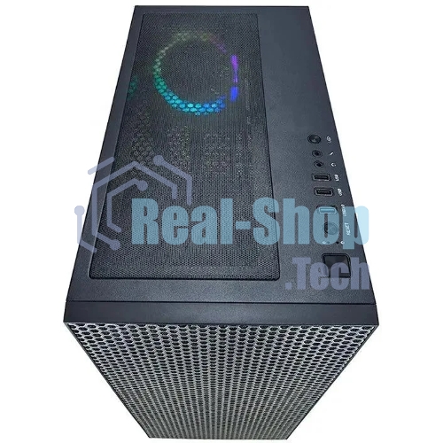 Компьютерный корпус Azza Hive черный без БП ATX 8x120мм 5x140мм 2xUSB 2.0 1xUSB 3.0 audio bott PSU