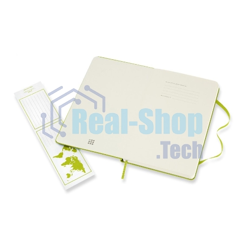 Блокнот Moleskine CLASSIC QP060C2 Large 130х210 мм, 240 страниц, линейка, твердая обложка, лайм