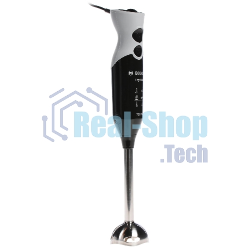 Блендер погружной Bosch MSM 67170 черный, 750 Вт, плавная регулировка, турбо