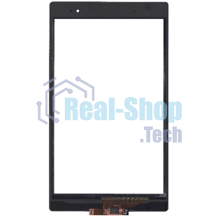 Сенсорное стекло (тачскрин) для Sony Xperia Tablet Z3 Compact, черное
