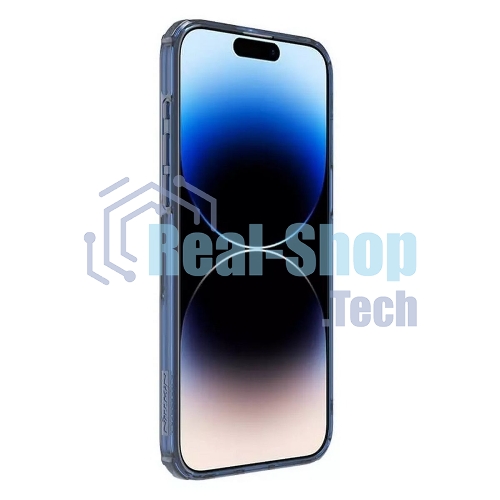 Чехол Nature TPU Pro Magnetic Case, синий, (AP IP15 Pro Max)