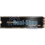Накопитель SSD ADATA LEGEND 960, 1Tb, PCIe 4.0 x4, M.2 2280, NVMe, R/W 7400/6000, с радиатором