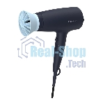 Фен Philips BHD360/20 черный/синий, 2100 Вт, ионизация