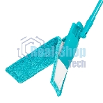 Швабра Home Palisad 120 см с пластик. складной подошвой, насадка из микрофиб, рукоятка телескоп.