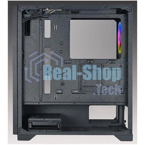 Компьютерный корпус Azza Hive черный без БП ATX 8x120мм 5x140мм 2xUSB 2.0 1xUSB 3.0 audio bott PSU