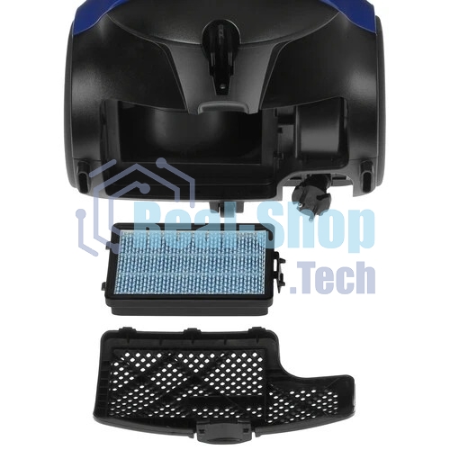 Пылесос Samsung VCC8836V36/XEV синий/черный, 430/2200 Вт, уборка сухая, пылесборник контейнер 2 л