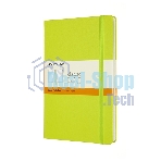Блокнот Moleskine CLASSIC QP060C2 Large 130х210 мм, 240 страниц, линейка, твердая обложка, лайм