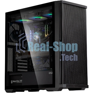Компьютерный корпус ZALMAN Z10, ATX, черный, WINDOW, 2x3.5