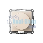 Светорегулятор (диммер) SE AtlasDesign беж, повор-нажим, LED, RC, 400 Вт, мех.