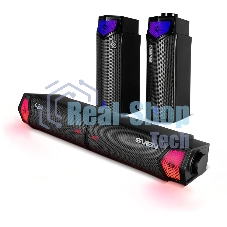 Саундбар мини SVEN SB-G1450, черный (10 Вт, питание USB, Bluetooth, подсветка)
