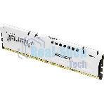 Оперативная память Kingston Fury Beast, DDR5, 32Gb (1x32GB), 6000MHz, CL36, DIMM, с радиатором, белый