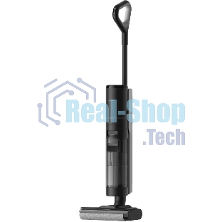 Пылесос вертикальный моющий Dreame Wet and Dry Vacuum H12S черный, питание от аккумулятора, 300 Вт, уборка влажная/сухая, пылесборник 0.7 л, работа от АКБ max 35 мин