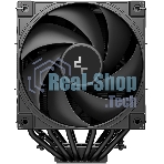Кулер для процессора DEEPCOOL AK620 G2 LGA1851/1700/1200/115X/AM5/AM4 (8шт/кор, TDP 260W, PWM, DUAL Fan 120мм, 6 тепл. трубок, Copper Base, Wood-grain top cover, черный) RET (R-AK620G2-BKNNMN-GJD)