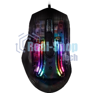Мышь проводная игровая Smartbuy (SBM-749G-G) RUSH X19 серый