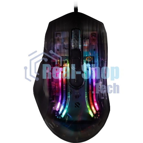 Мышь проводная игровая Smartbuy (SBM-749G-G) RUSH X19 серый