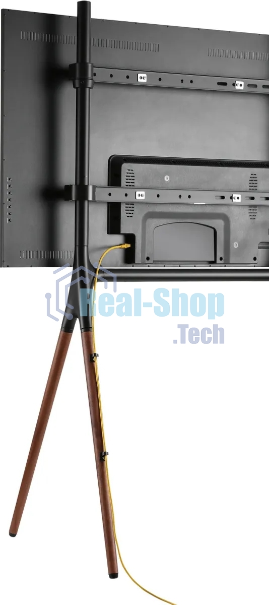 Подставка для телевизора Cactus CS-ST1247BKWN черный/орех, 49