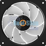 Вентилятор для корпуса Ocypus Gamma F12 Elite BK ARGb REVERSE BLADE, 120x120x25mm, 4-PIN PWM, 600-1800 RPM, 26 DBA MAX, HYDRO BEARING
