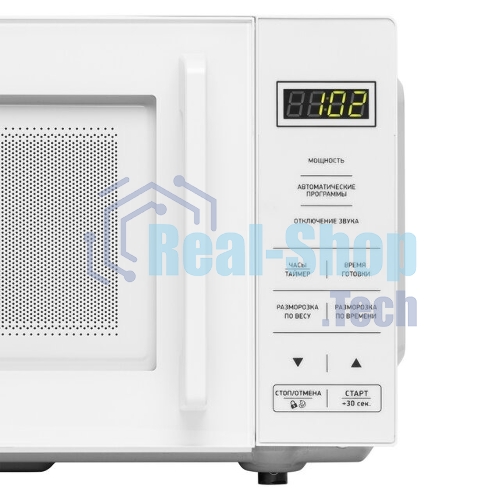 Микроволновая печь BBK 20MWS-751S/W белый, 20 л, 700 Вт, переключатели - сенсор