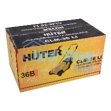 Газонокосилка аккумуляторная Huter CLM-36 Li, 36 В, 4 Ач