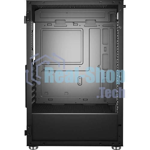 Компьютерный корпус Bloody BD-CC114 черный без БП ATX 8x120мм 1xUSB 2.0 1xUSB 3.0 audio bott PSU