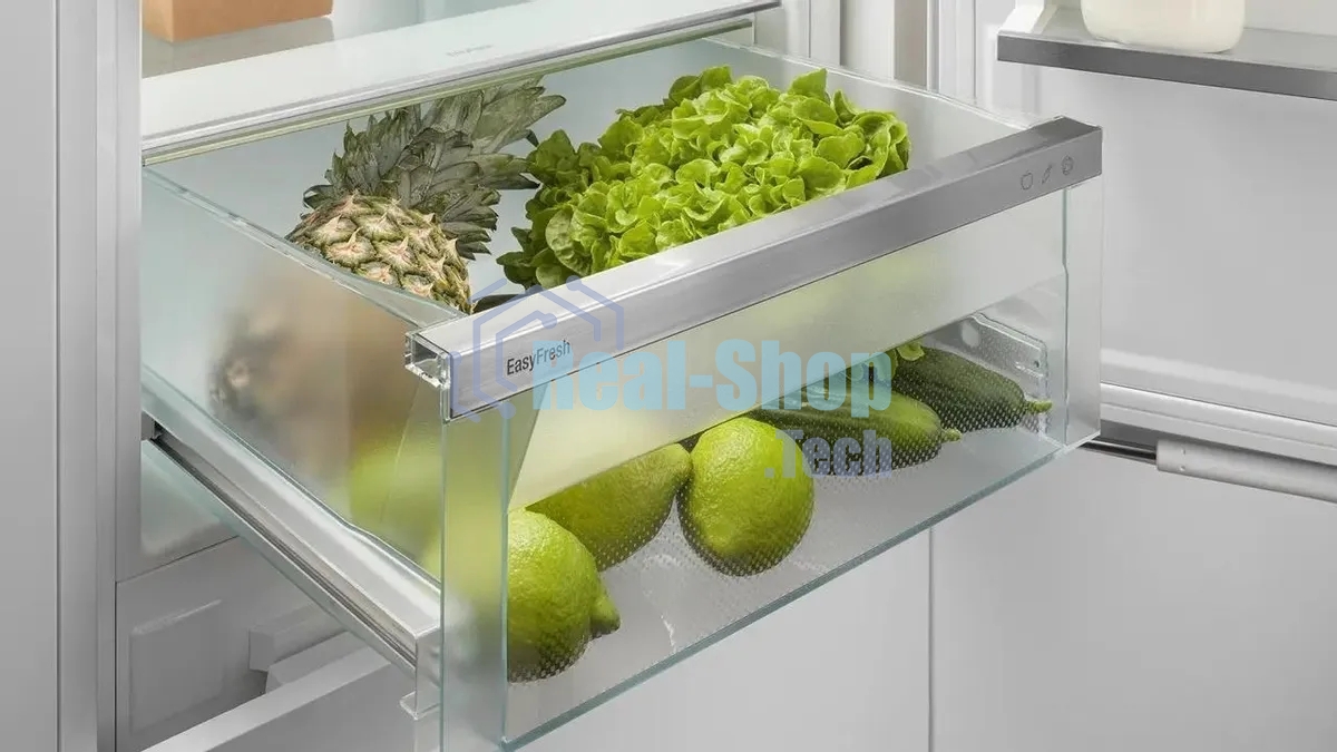 Встраиваемый холодильник Liebherr Pure, ниша 194 см, EasyFresh, МК NoFrost 3 контейнера, сенсорный дисплей Touch, door-on-door.