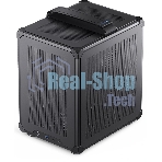 Компьютерный корпус JONSBO C6-ITX Black ITX без БП, боковая панель из закаленного стекла, mini-ITX, черный