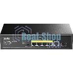 Коммутатор Cudy GS1005PTS1, 5×1 Гбит/с, 1×1 Гбит/с SFP