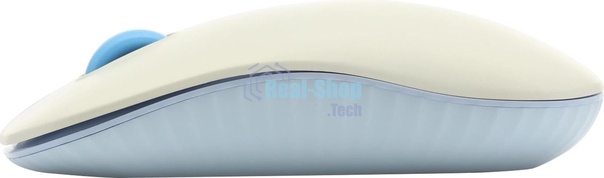 Комплект клавиатура + мышь Acer OCC205 беспроводной USB, 1200 dpi, белый/голубой