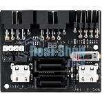 Материнская плата ASUS ROG STRIX Z890-I GAMING WIFI, LGA1851, Intel Z890, 2xDDR5, 2xSATA, 2xM.2, 1xPCI-E 5.0 x16, 1xHDMI, 2xThunderbolt 4, 1x2.5Gb LAN, 9xUSB-A, 1xUSB-C, 5.1, Mini-ITX