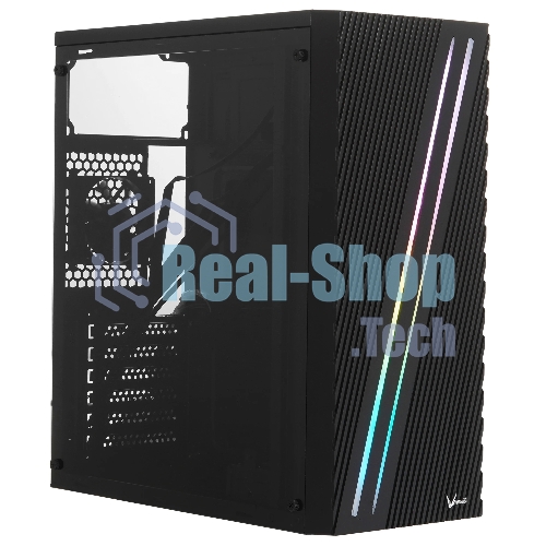 Компьютерный корпус Aerocool/Formula Streak-A-BK-v1 черный без БП ATX 1x80мм 2xUSB 2.0 1xUSB 3.0 audio