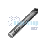 Сверло спиральное по металлу Denzel 9 x 125мм, Р6М5, Golden Tip