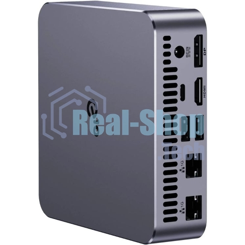 Неттоп Acer Gadget E10 ERBox Ryzen 7 8745HS (3.8) 16Gb SSD512Gb UHDG Windows 11 Pro 2xGbitEth WiFi BT 120W черный (1747236)