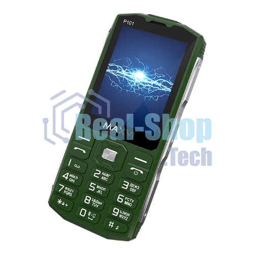Мобильный телефон Maxvi P101 зеленый
