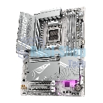 Материнская плата Gigabyte X870 AORUS ELITE WIFI7 ICE, AM5, AMD X870, 4xDDR5, 4xSATA, 4xM.2, 1xPCI-E 5.0 x16, 1xPCI-E 4.0 x4, 1xPCI-E 3.0 x2, 1xHDMI, 1x 2.5Gb LAN, 2xUSB-C 4.0, 2xUSB 3.2 Gen 2, 4xUSB 3.2 Gen 1, 4xUSB 2.0, 2x3.5 мм, 7.1, ATX
