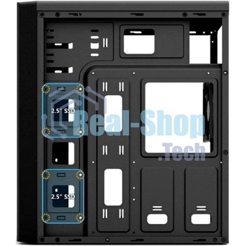 Компьютерный корпус Zalman ZM-T6 черный без БП ATX 1xUSB 2.0 1xUSB 3.0 audio bott PSU