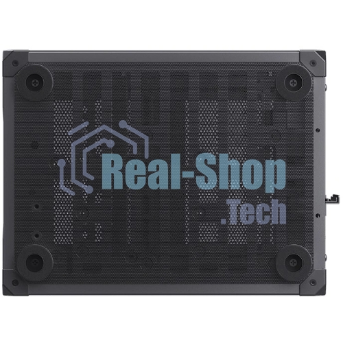 Компьютерный корпус JONSBO C6-ITX Black ITX без БП, боковая панель из закаленного стекла, mini-ITX, черный