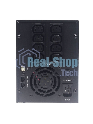 Источник бесперебойного питания (ИБП) Raskat HIL-3000VA (3000VA, 1800Вт, 8xIEC320, LCD, USB type-B, 2xRJ-45)