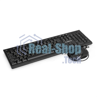 Комплект клавиатура+мышь ExeGate Professional Standard Combo MK170 проводной, USB, 1200 DPI, чёрный