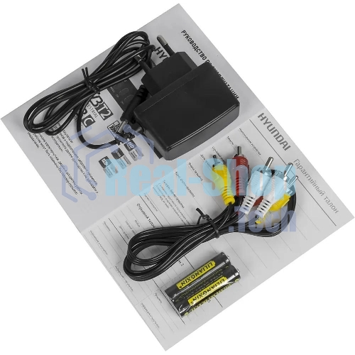 Приставка для цифрового ТВ Hyundai H-DVB440 черный, DVB-T2, DVB-T, DVB-C, HDMI, USB 2.0 x2