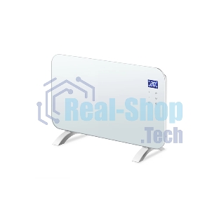 Конвектор электрический Neoclima AURA-2000W белый, 2000 Вт, 25 м2, электронный термостат, Wi-Fi