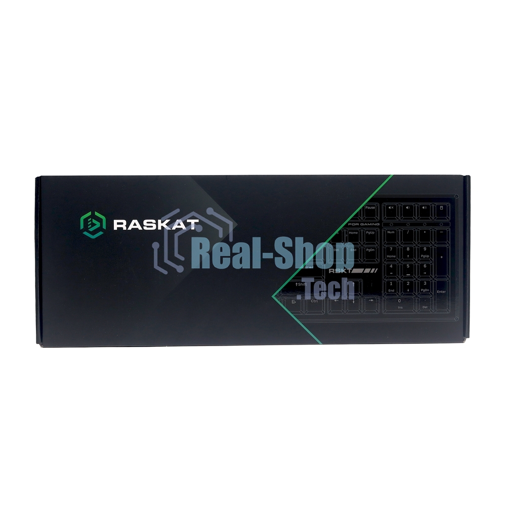 Клавиатура Raskat KM002 проводная, USB Type-A, серый