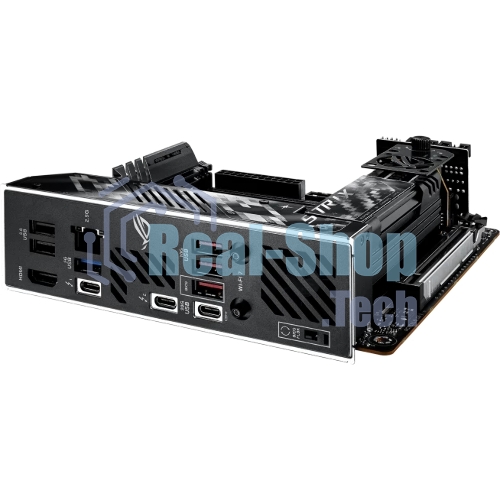 Материнская плата ASUS ROG STRIX Z890-I GAMING WIFI, LGA1851, Intel Z890, 2xDDR5, 2xSATA, 2xM.2, 1xPCI-E 5.0 x16, 1xHDMI, 2xThunderbolt 4, 1x2.5Gb LAN, 9xUSB-A, 1xUSB-C, 5.1, Mini-ITX