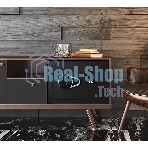 Сейф Deli ET540 350x 250x 250 мм, кодовый электронный/ключевой, черный